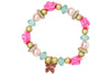 Pink Poppy | Butterfly Flower Bracelet