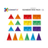 Connetix Tiles | 24 Piece Mini Rainbow Pack
