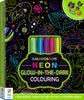 Hinkler | Kaleidoscope Neon Glow in the Dark Colouring