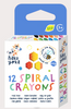 Haku Yoka | 12 Spiral Wax Crayons