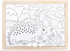 Hape | Double Sided Colour Puzzle - Dinosaurs