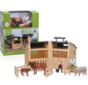 CollectA | Barn and Stable PlaySet - 5 Animals and Farmer