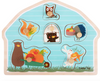 Barbo Toys | Wooden Peg Puzzle - Little Woodies