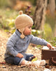 Toshi | Organic Beanie Earmuff Popcorn Driftwood
