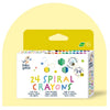 Haku Yoka | 24 Spiral Wax Crayons