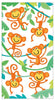 Peaceable Kingdom - Furry Stickers Happy Monkeys