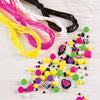 Make It Real - Neon Black & White Bracelets