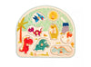 B.Toys - Wooden Peg Puzzle - Stomping Dinos - 8pc