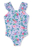 Milky Clothing | Lilac Floral Swimsuit (2-7 years)