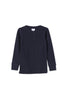 Milky Clothing | Rib Henley French Navy (2-7 years)
