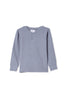 Milky Clothing | Rib Henley Cloud (2-7 years)