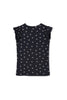 Milky Clothing - Navy Floral Rib Tee