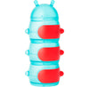 Boon | Caterpillar Snack Container Teal/Red
