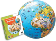Caly Inflatable World Animal Globe