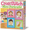 4M Craft - Cross Stitch Mini Portraits