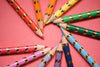 eeBoo | 12 Double Sided Pencils 24 Colours - Tree Of Life