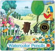 eeBoo - 24 Watercolored Pencils In Tin - Walk To The Seaside