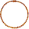 Amber teething necklace