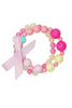 Pink Poppy | Candy Heart Bead Bracelet Assorted Colours