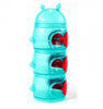 Boon | Caterpillar Snack Container Teal/Red