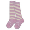 Lamington - Merino Wool Knee High Socks - Coconut Ice