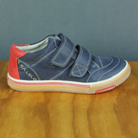 Lea Lelo - Double Velcro Sneaker - Navy