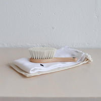 Lullalove: Hairbrush Set With Goats Bristle & Washcloth