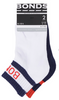 BONDS | Street Quarter Crew Sock 2pk White & Navy