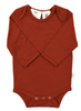Babu | Merino Bodysuit Brick