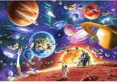 Holdson - Astronaut in Space Puzzle - 300 pc