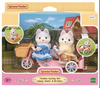 Sylvanian Families | Tandem Cycling Set Husky Sister & Brother