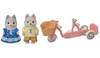 Sylvanian Families | Tandem Cycling Set Husky Sister & Brother