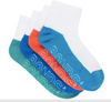Bonds - Socks- Lightweight 1/4 Crew - 4 pack Colours