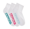 Bonds | Socks Kids Logo Cushioned Quarter Crew 3 Pk