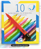 Djeco | 10 Felt brushes Pop Of Colour