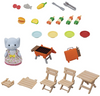 Sylvanian Families | BBQ Picnic Set with Elephant Girl