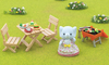 Sylvanian Families | BBQ Picnic Set with Elephant Girl