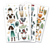 Djeco | Stickers & Paperdolls Reusable Chevaliers