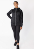 THERM All | Weather Hoodie Black | Waterproof Windproof Eco Ladies