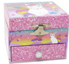 Pink Poppy Caticorn Dreams Small Musical Jewellery Box