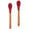 Avanchy | Silicone Tip Bamboo Spoon - Infant ( Younger Babies )