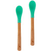 Avanchy | Silicone Tip Bamboo Spoon - Infant ( Younger Babies )
