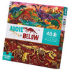 Crocodile Creek | Above + Below Dinosaur World 48pc