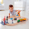 Hape | Crossing & Crane Set