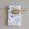 Lullalove: Hairbrush Set With Goats Bristle & Washcloth