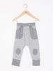 Mokopuna Merino Slouch Pant - Cloudy Bay Stripe Mist