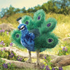 Folkmanis Puppets | Small Peacock Puppet