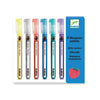 Djeco - 6 Glitter Markers