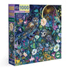 eeBoo | Moon Garden Square Puzzle 1000 piece