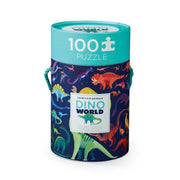 Crocodile Creek |36 Dino World Puzzle 100 pc